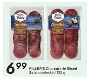 Piller's Charcuterie Sliced Salami