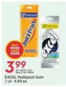 EXCEL Multipack Gum
