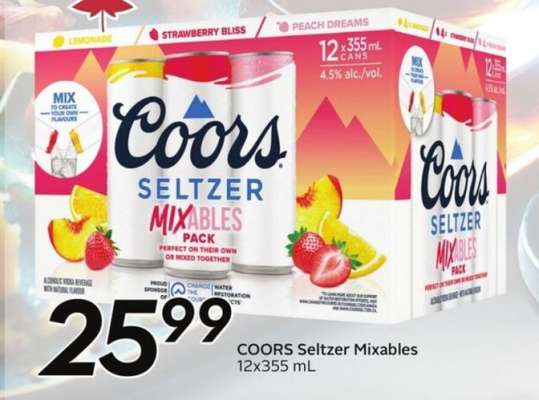 COORS Seltzer Mixables