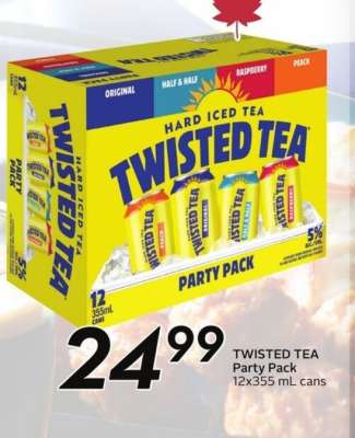 TWISTED TEA Party Pack