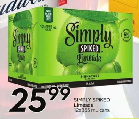 SIMPLY SPIKED Limeade