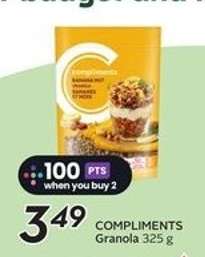 COMPLIMENTS Granola 325 g