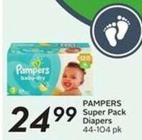 Pampers Super Pack Diapers