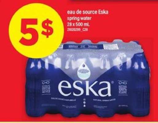 eau de source Eska