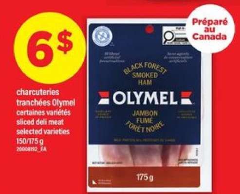Olymel Black Forest Smoked Ham