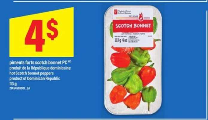 piments forts scotch bonnet PC