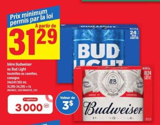 Budweiser ou Bud Light