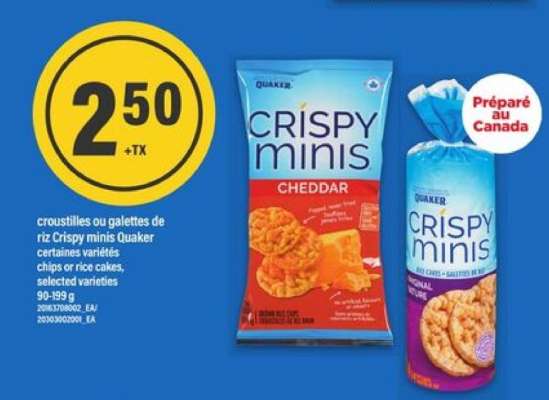 CRISPY MINIS QUAKER