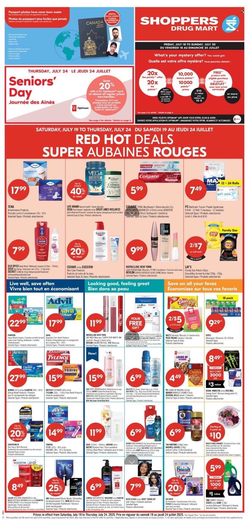 Shoppers Drug Mart flyer - July 19, 2025 - July 24, 2025. Page 1