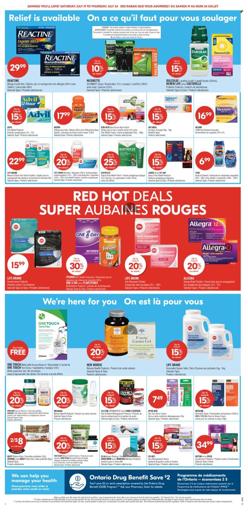 Shoppers Drug Mart flyer - July 19, 2025 - July 24, 2025. Page 4