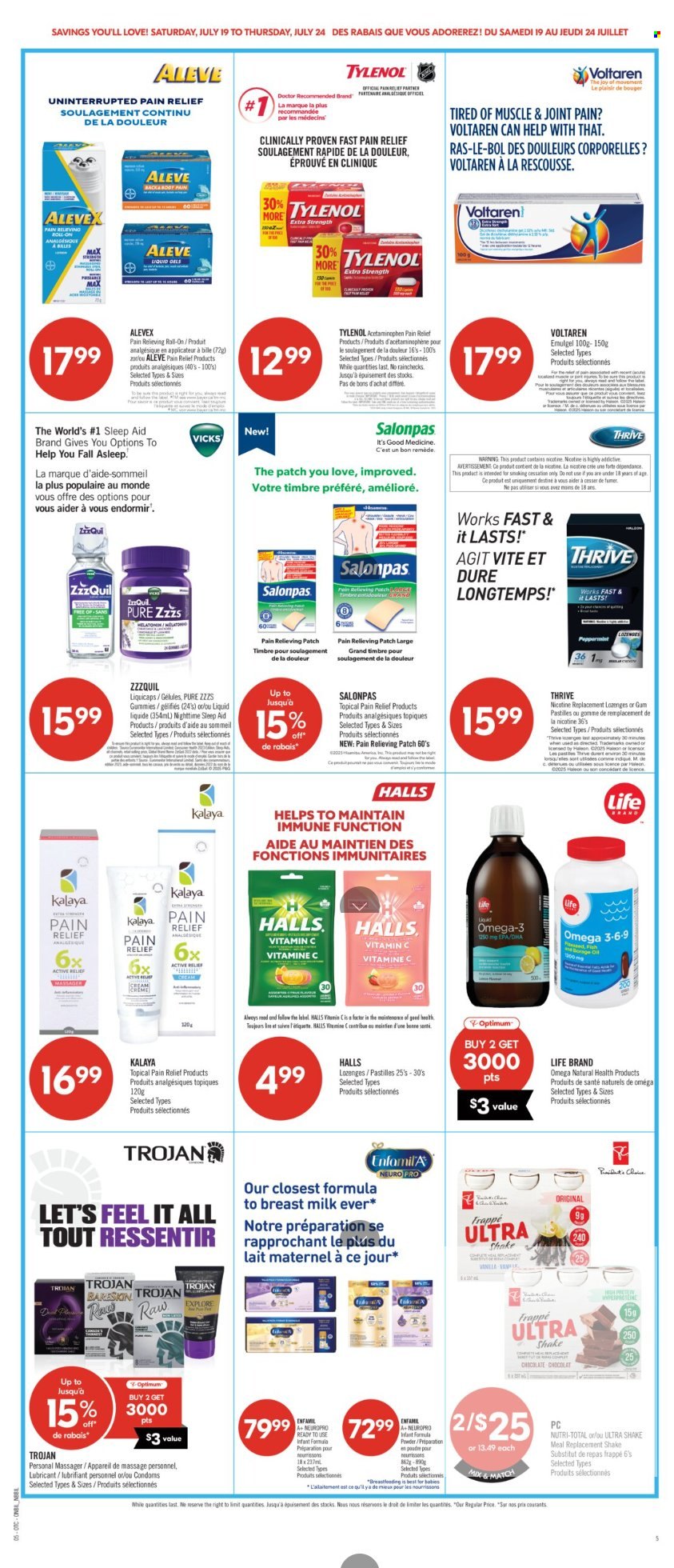 Shoppers Drug Mart flyer - July 19, 2025 - July 24, 2025. Page 8