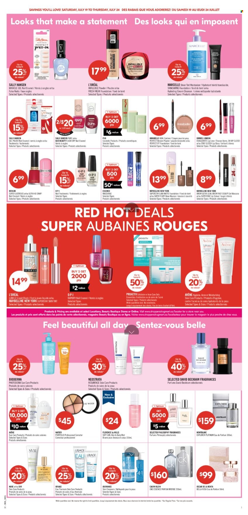 Shoppers Drug Mart flyer - July 19, 2025 - July 24, 2025. Page 12