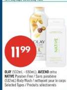 OLAY, AVEENO nebo NATIVE