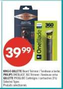 KING-C GILLETTE Beard Trimmer