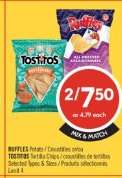 RUFFLES / TOSTITOS