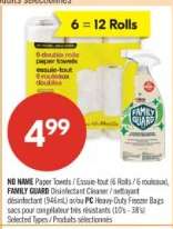 NO NAME PAPER TOWELS