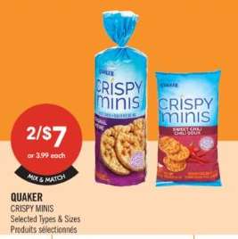 Quaker Crispy Minis