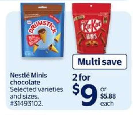 Nestlé Minis chocolate