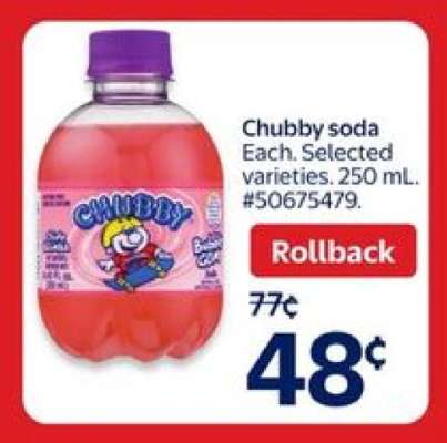 Chubby soda