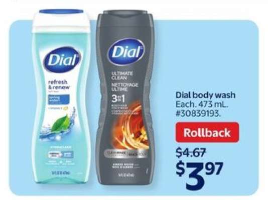 Dial Body Wash
