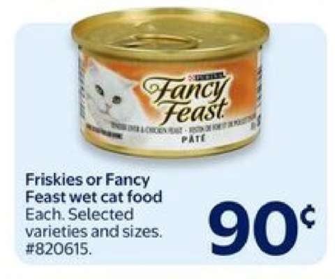 Friskies or Fancy Feast Wet Cat Food