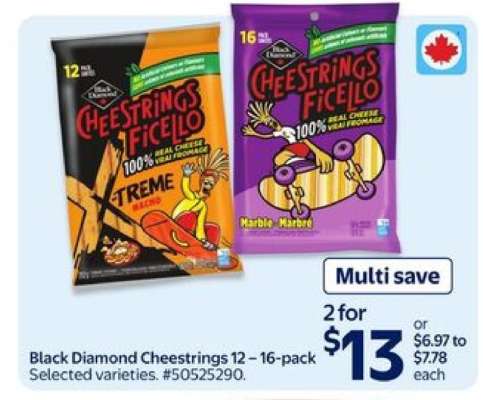 Black Diamond Cheestrings