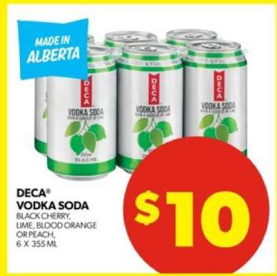 DECA Vodka Soda