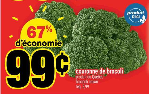 COURONNE DE BROCOLI