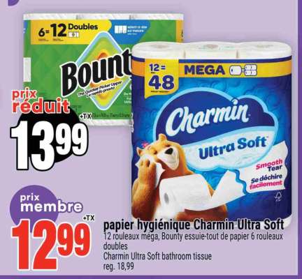 papier hygiénique Charmin Ultra Soft