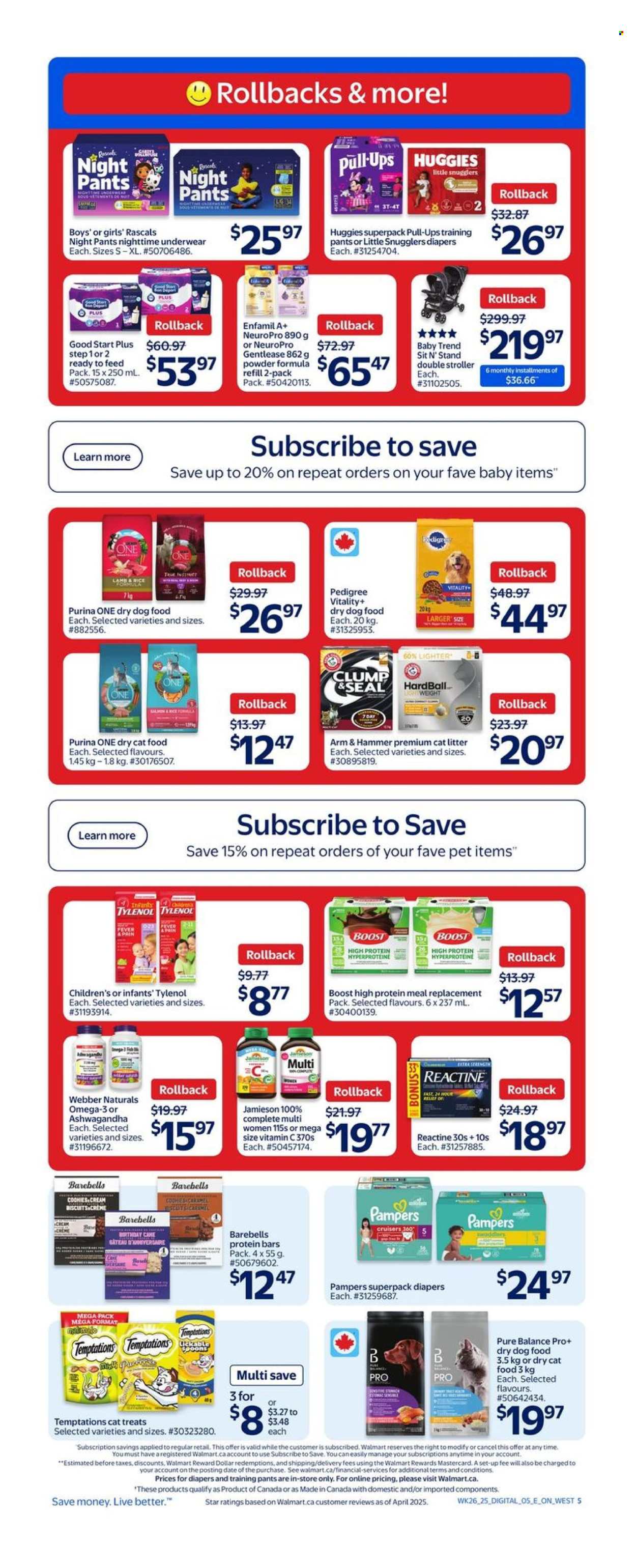 Walmart flyer - July 24, 2025 - July 30, 2025. Page 8