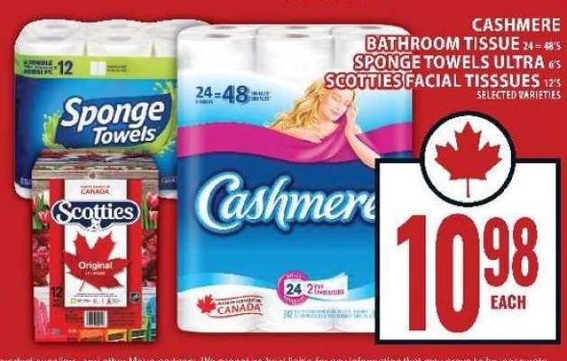 Cashmere, Sponge Towels, Scotties