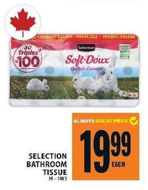 SELECTION BATHROOM TISSUE