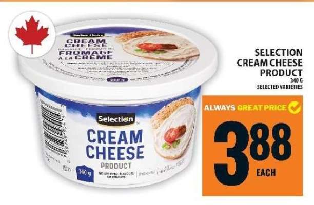 SELECTION CREAM CHEESE PRODUCT