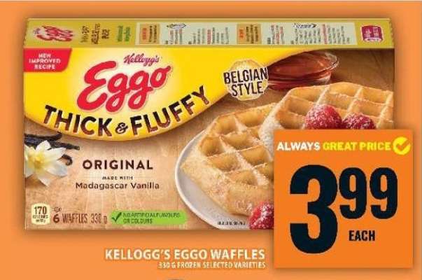 KELLOGG’S EGGO WAFFLES