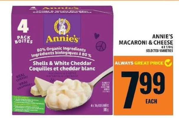ANNIE’S MACARONI & CHEESE