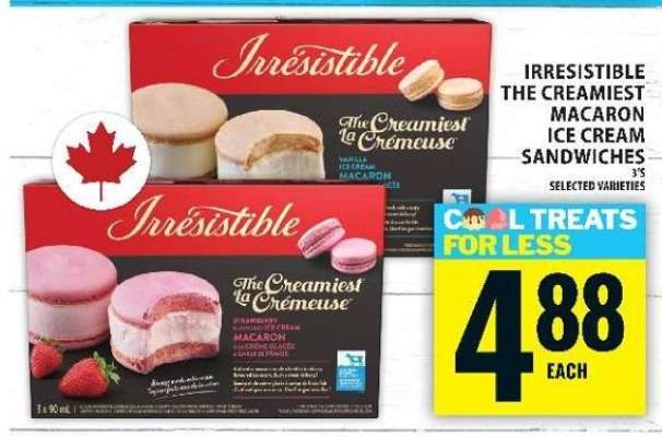 Irresistible The Creamiest Macaron Ice Cream Sandwiches