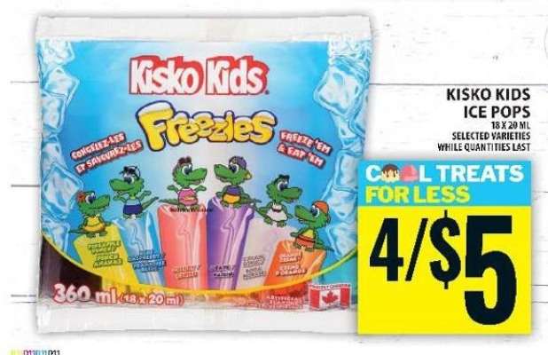 Kisko Kids Ice Pops