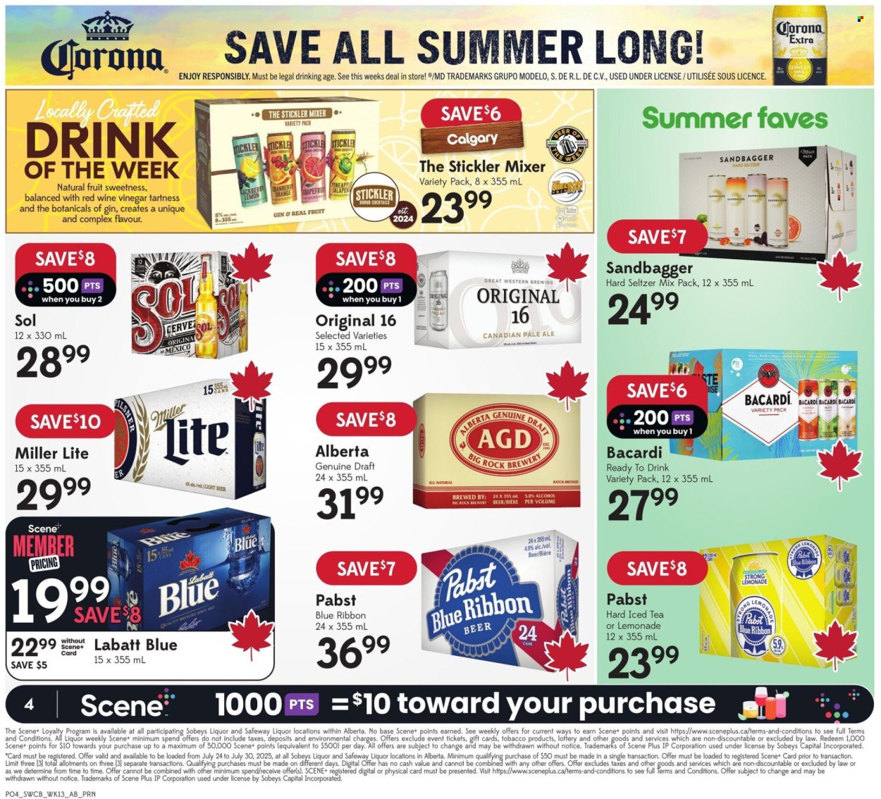 Sobeys Liquor flyer - July 24, 2025 - July 30, 2025. Page 4