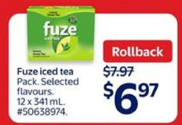 Fuze iced tea