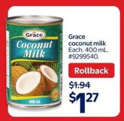 Grace Coconut Milk
