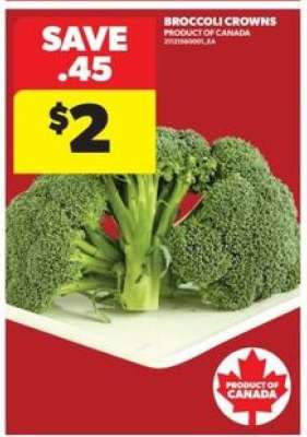 BROCCOLI CROWNS