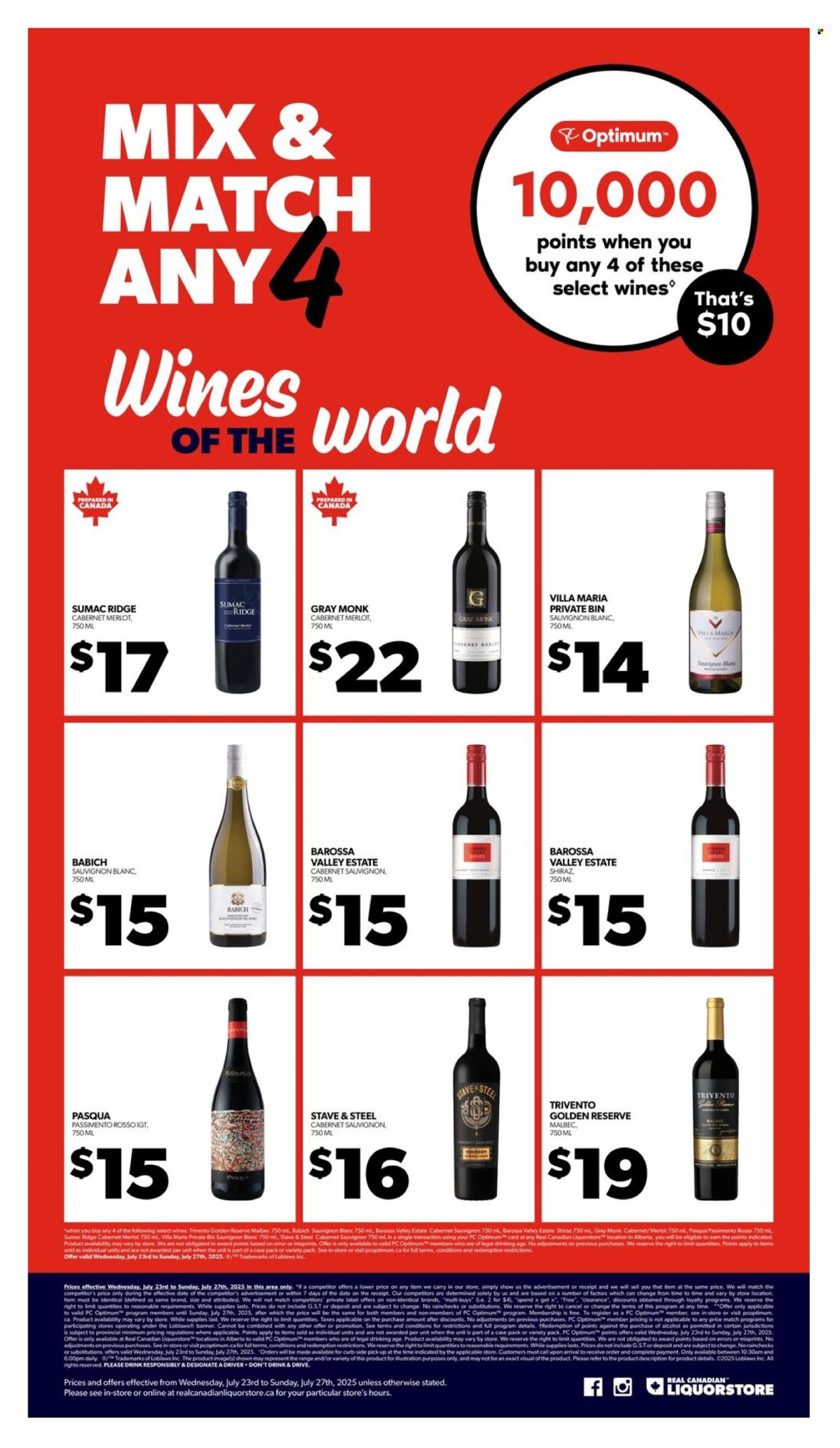 Real Canadian Liquorstore flyer - July 23, 2025 - July 27, 2025. Page 8