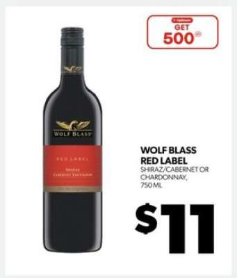 Wolf Blass Red Label