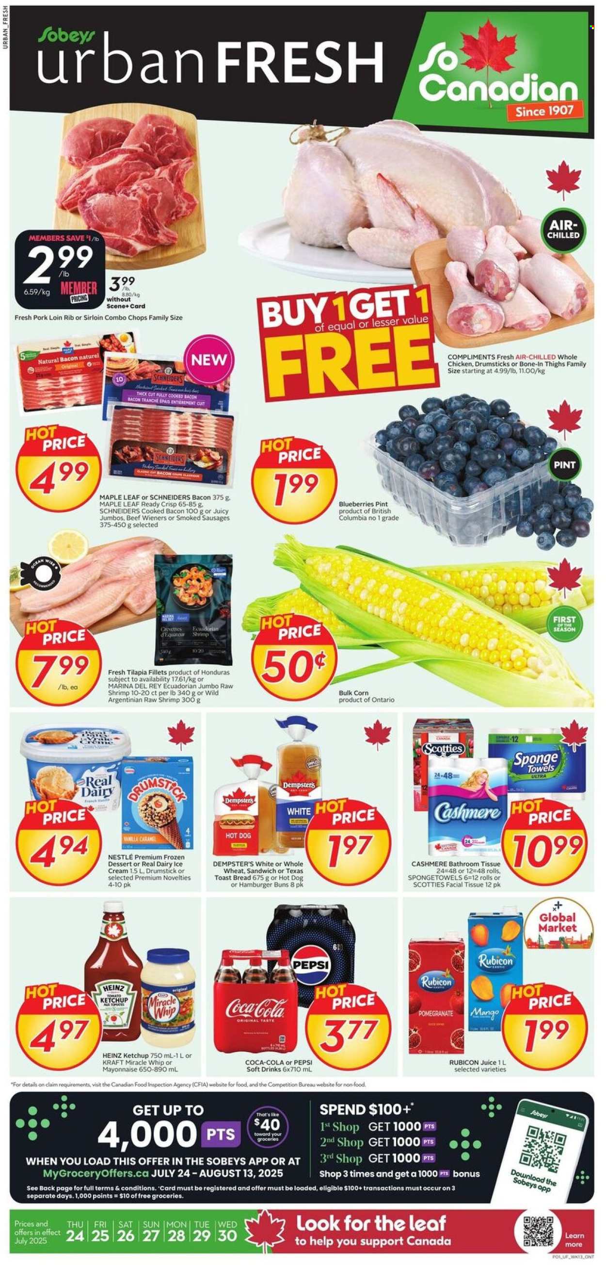 Sobeys Urban Fresh flyer - July 24, 2025 - July 30, 2025. Page 1