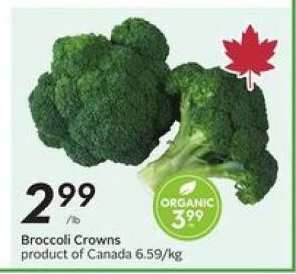 BROCCOLI CROWNS