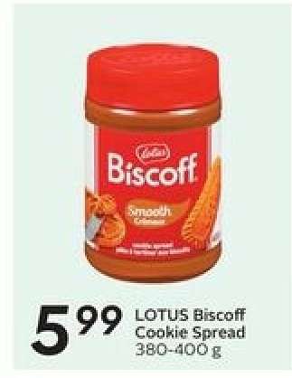 LOTUS Biscoff Cookie Spread