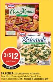 DR. OETKER CASA DI MAMA or/or RISTORANTE