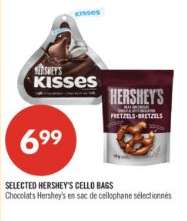SELECTED HERSHEY'S CELLO BAGS