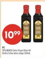 PC SPLENDIDO EXTRA VIRGIN OLIVE OIL