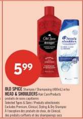 OLD SPICE Shampoo / HEAD & SHOULDERS